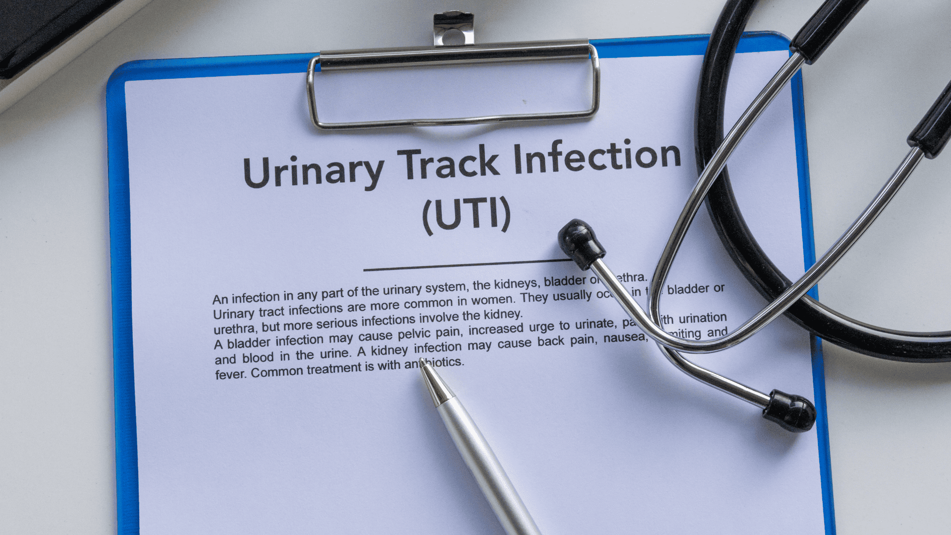 UTI treatment in Richmond, TX. Same-day appointments for urinary tract infections. Testing, antibiotics, and recurrent UTI prevention.